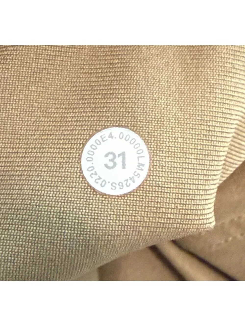 Lululemon Pants Mens 31x32 Tan Khaki ABC Classic Fit Warpstreme LM5426S